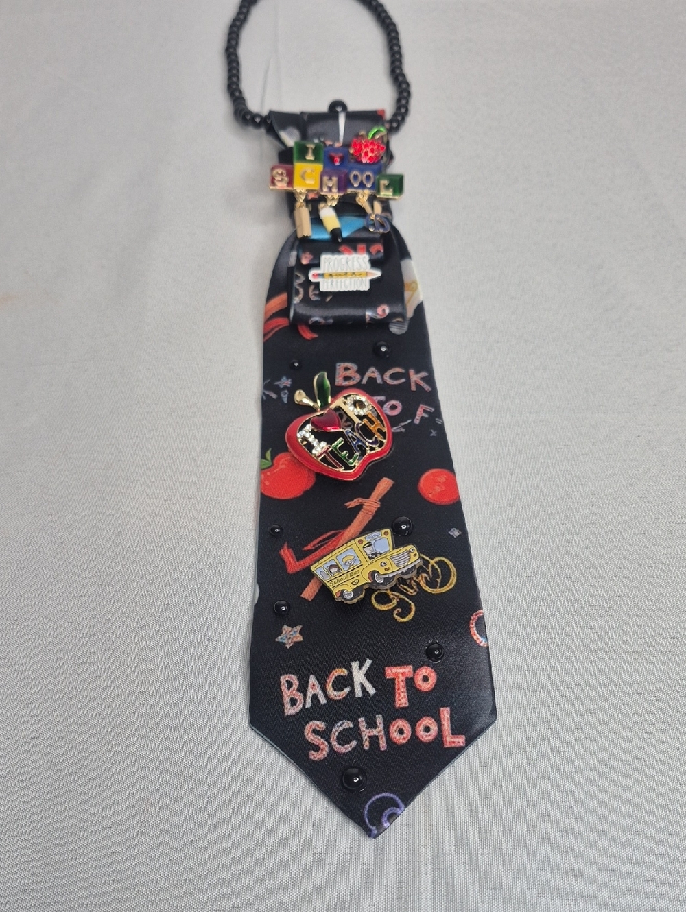 Handcrafted Luxury Fashion Necktie Necklace 📿 (BACK TO SCHOOL) - Picture 6 of 13